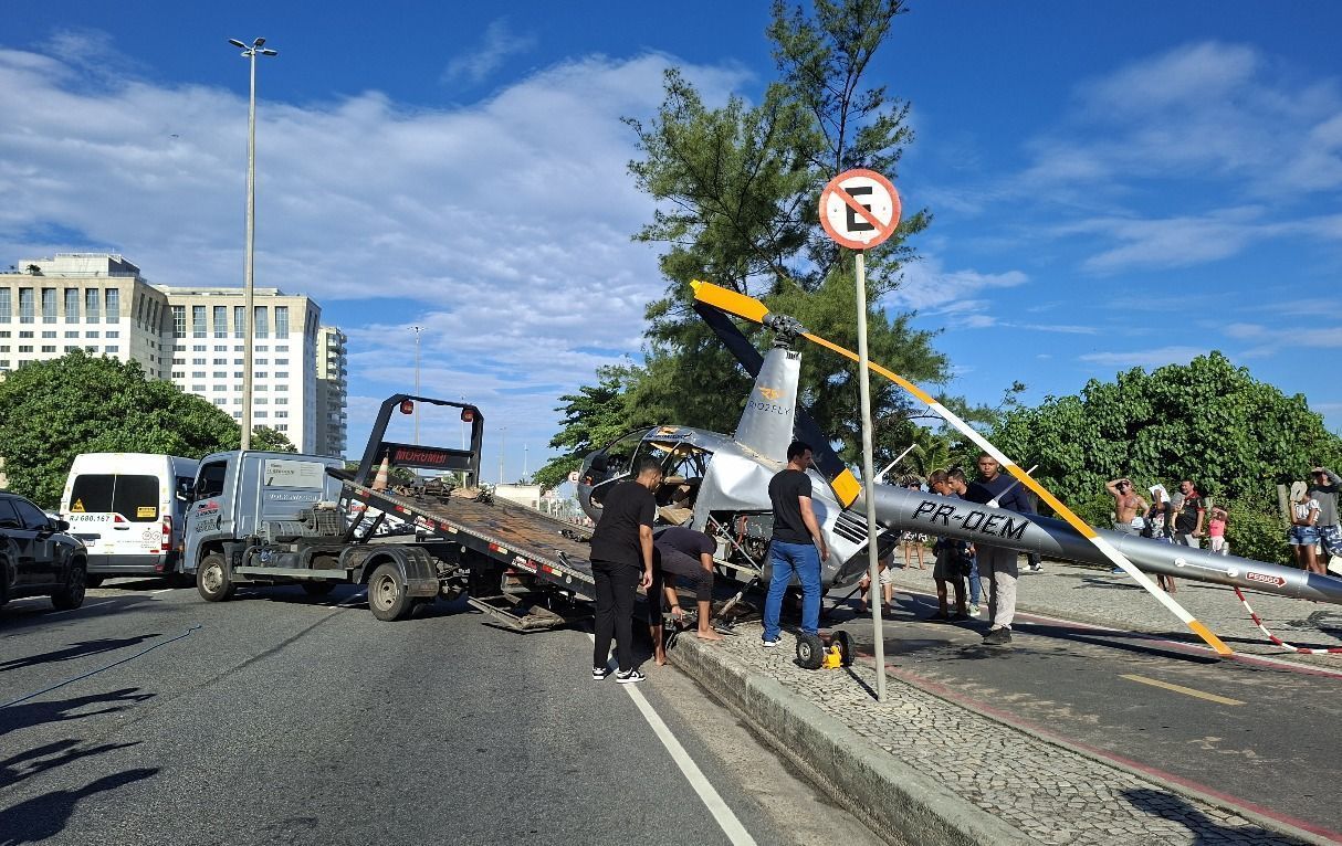 HELICOPTERO CAI BARRA DA TIJUCA