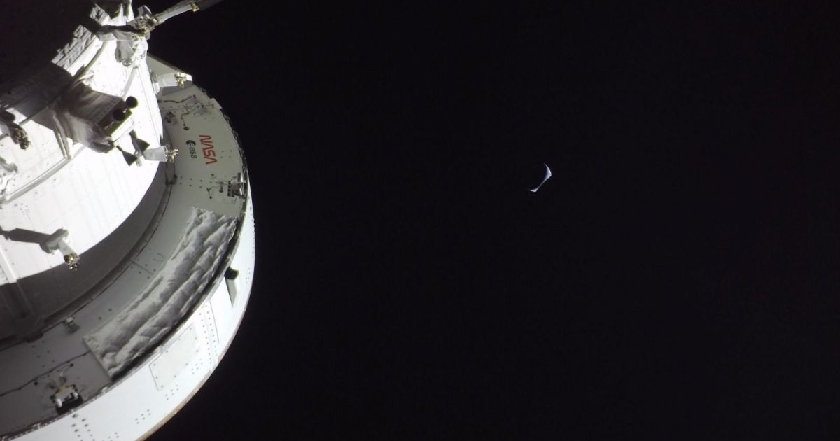 Nasa divulga mais imagens feita pela Artemis da Lua e do “nascer da Terra”