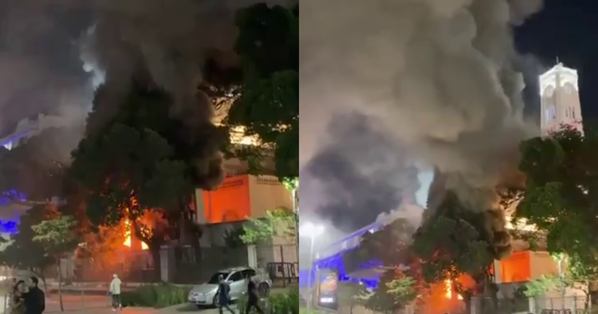 Prédio histórico no Rio de Janeiro é atingido por incêndio; veja imagens