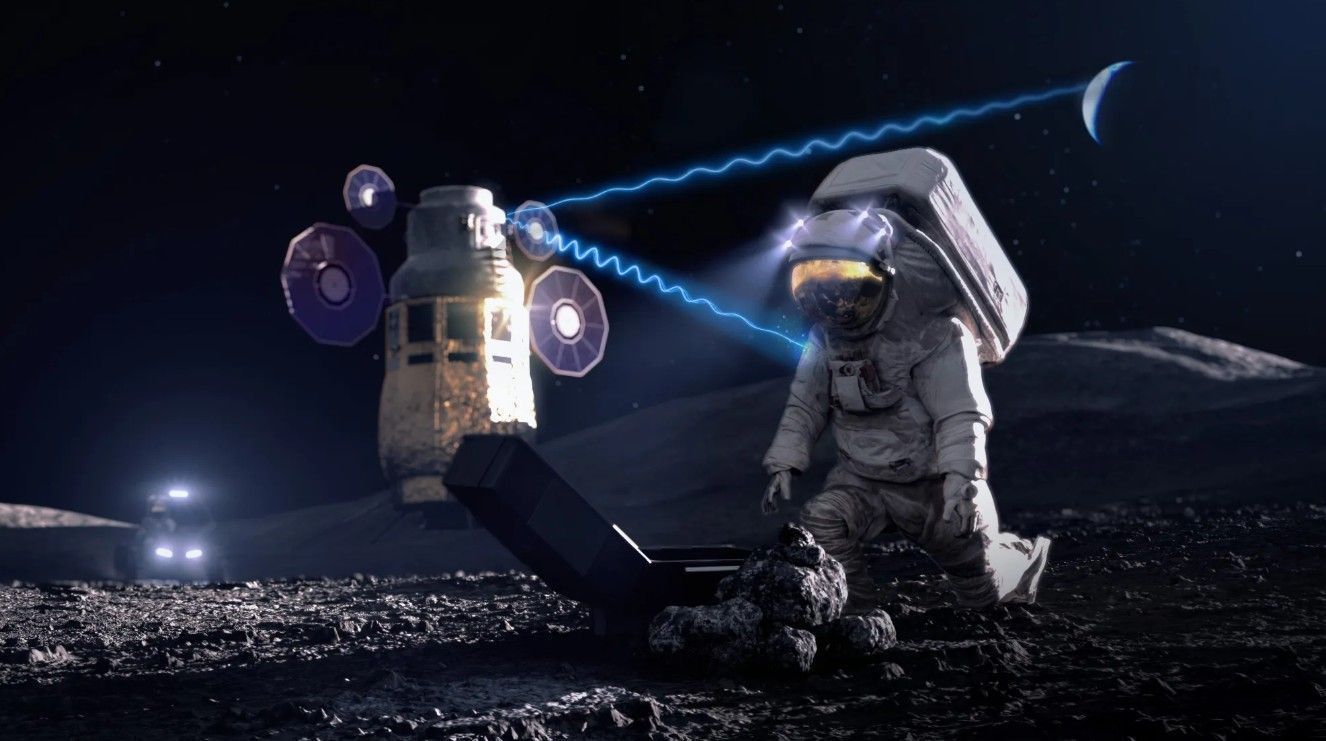 ilustracao-astronauta-na-lua-comunicacao-laser-satelite-transmissao-dados-internet-na-lua-tecnologia-espacial-nasa