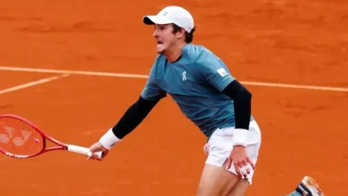 João Fonseca em ação no ATP 500 de Munique