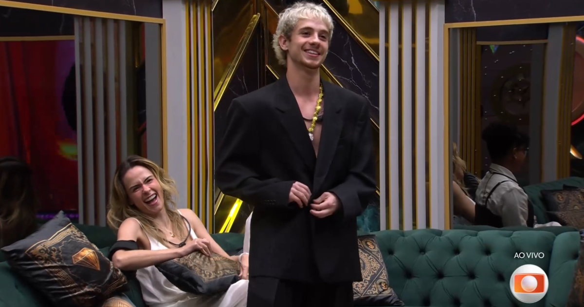 BBB 26: Juliano Floss é o terceiro colocado
