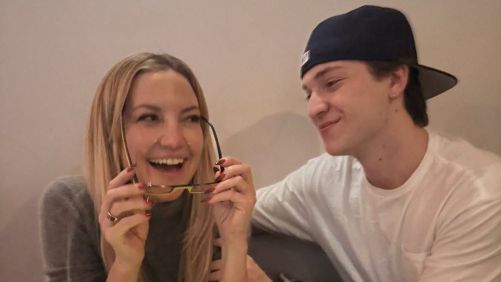 Kate Hudson e o filho mais velho, Ryder