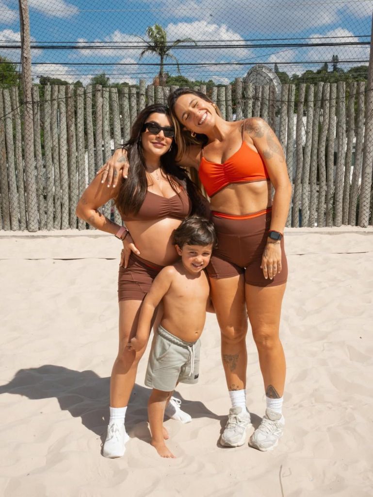 Lauana Prado, Tati Dias e Bento, filho da influenciadora