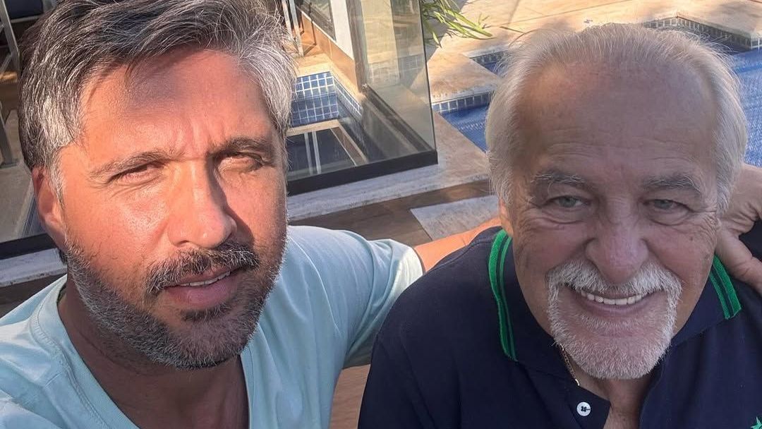 Leo Chaves e o pai, Ronald Zapala Pimentel