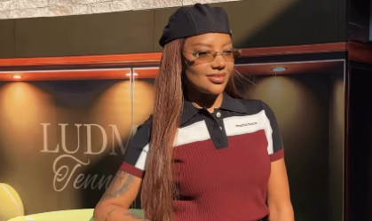 Ludmilla em festa de aniversário