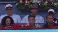 João Pedro e Bellingham assistem a jogo de algoz de Fonseca no Madrid Open