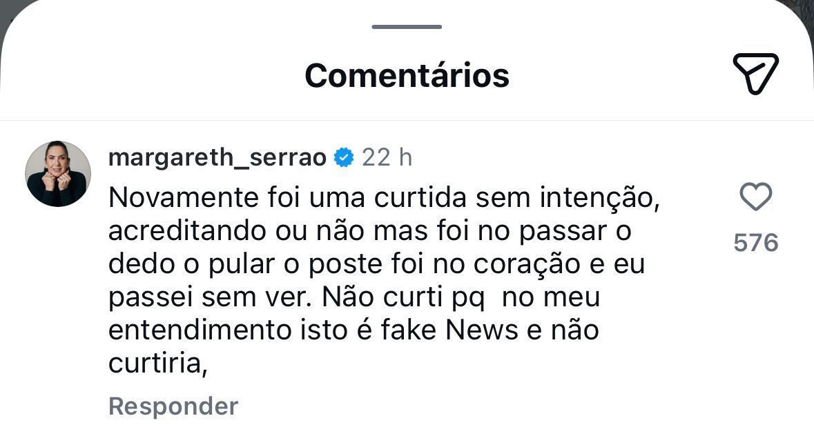 Mãe de Virginia se pronuncia após curtida sobre suposta traição de Vini Jr. • Reprodução / Instagram
