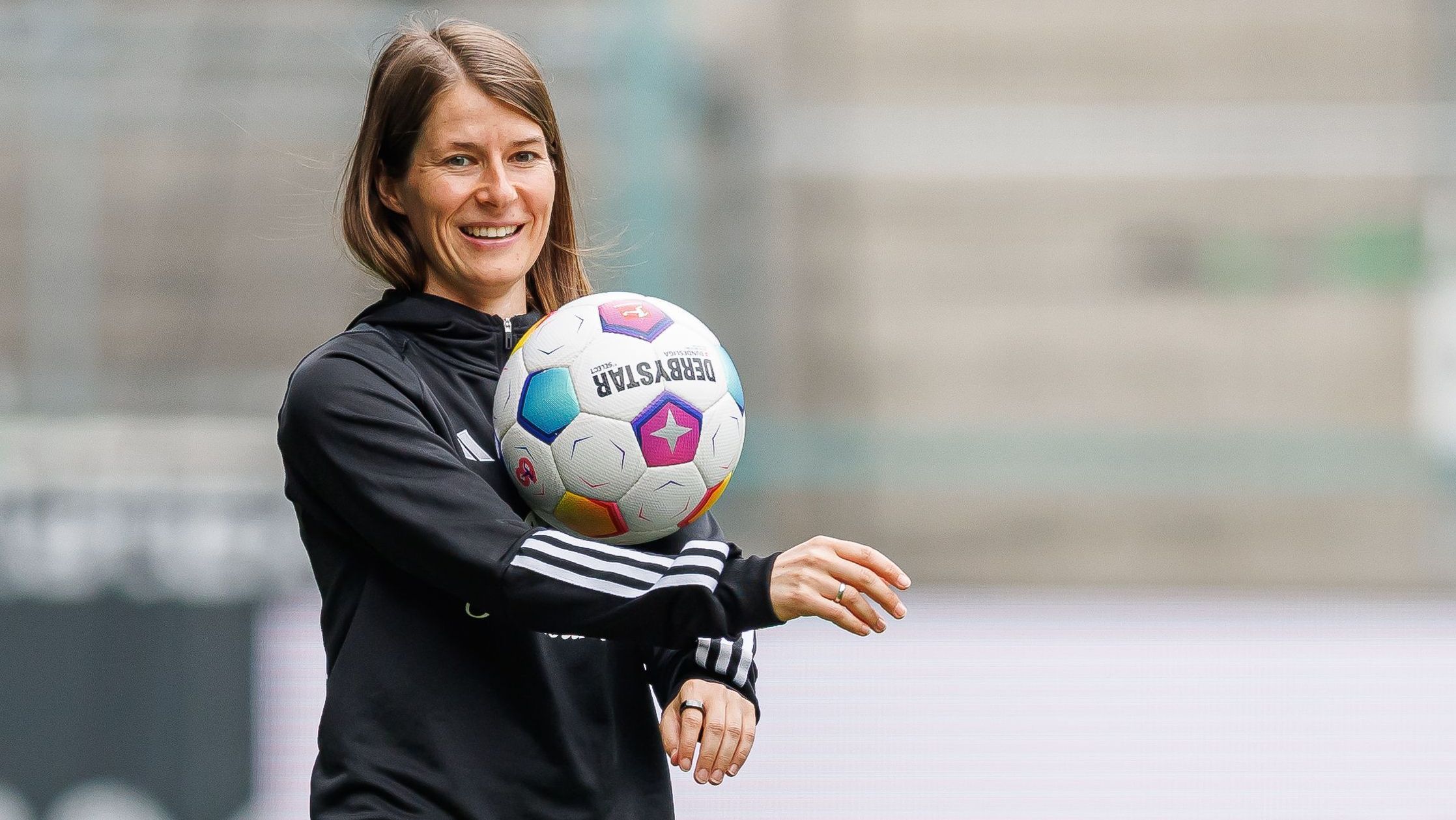 Marie-Louise Eta assumiu o comando técnico do time masculino do Union Berlin
