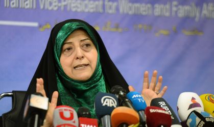 Iranian Vice-President Masoumeh Ebtekar