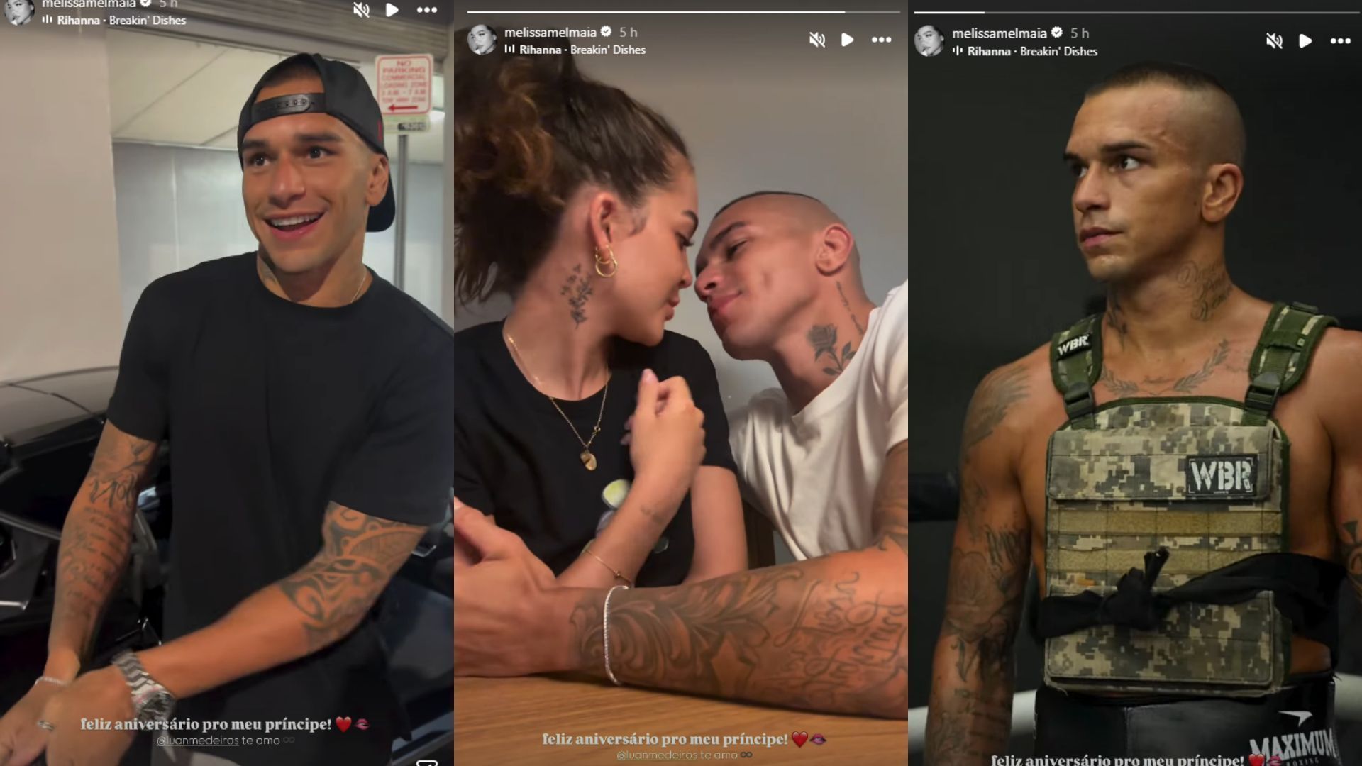 Mel Maia se declara para namorado, Luan Medeiros, no Instagram • Instagram/Mel Maia