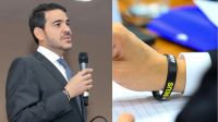 Messias usa pulseira com frase "sempre foi Deus" durante sabatina no Senado