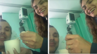 Após marido sofrer AVC, Kelly Key brinca: "Vou reclamar na fábrica"
