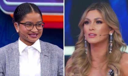 Imagem de destaque do post: Lívia Andrade fala sobre "climão" com ex-BBB Milena no Domingão