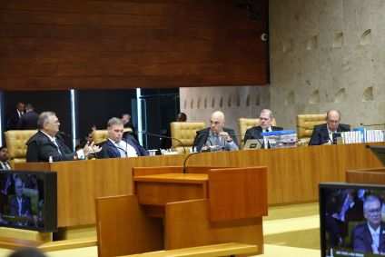 Sessão plenária do STF