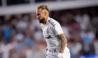 Imagem de destaque do post: Neymar abre placar para Santos contra Red Bull Bragantino; veja