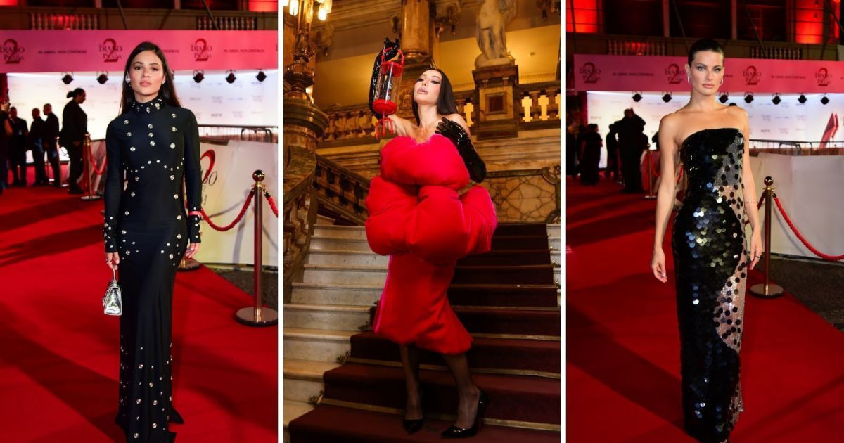 Veja looks dos famosos na première de “O Diabo Veste Prada 2” no Rio