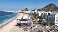Shakira no Rio: palco, que já teria tamanho recorde, fica ainda maior