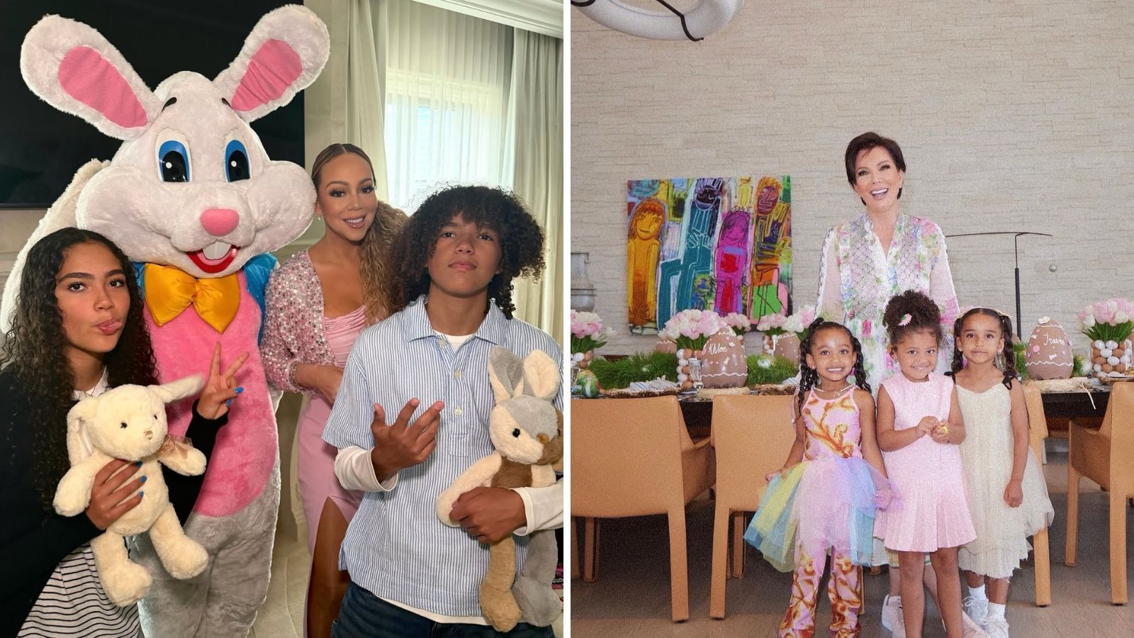Famosos compartilham fotos de Páscoa nas redes sociais