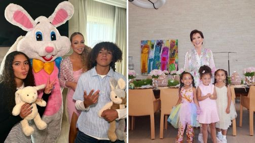 Famosos compartilham fotos de Páscoa nas redes sociais