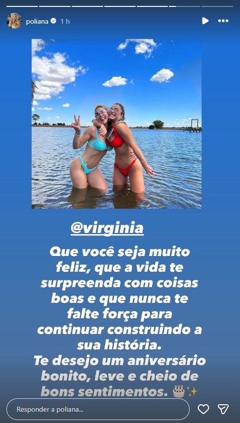 Poliana Rocha se declara para a ex-nora, Virginia Fonseca • Instagram/Poliana Rocha