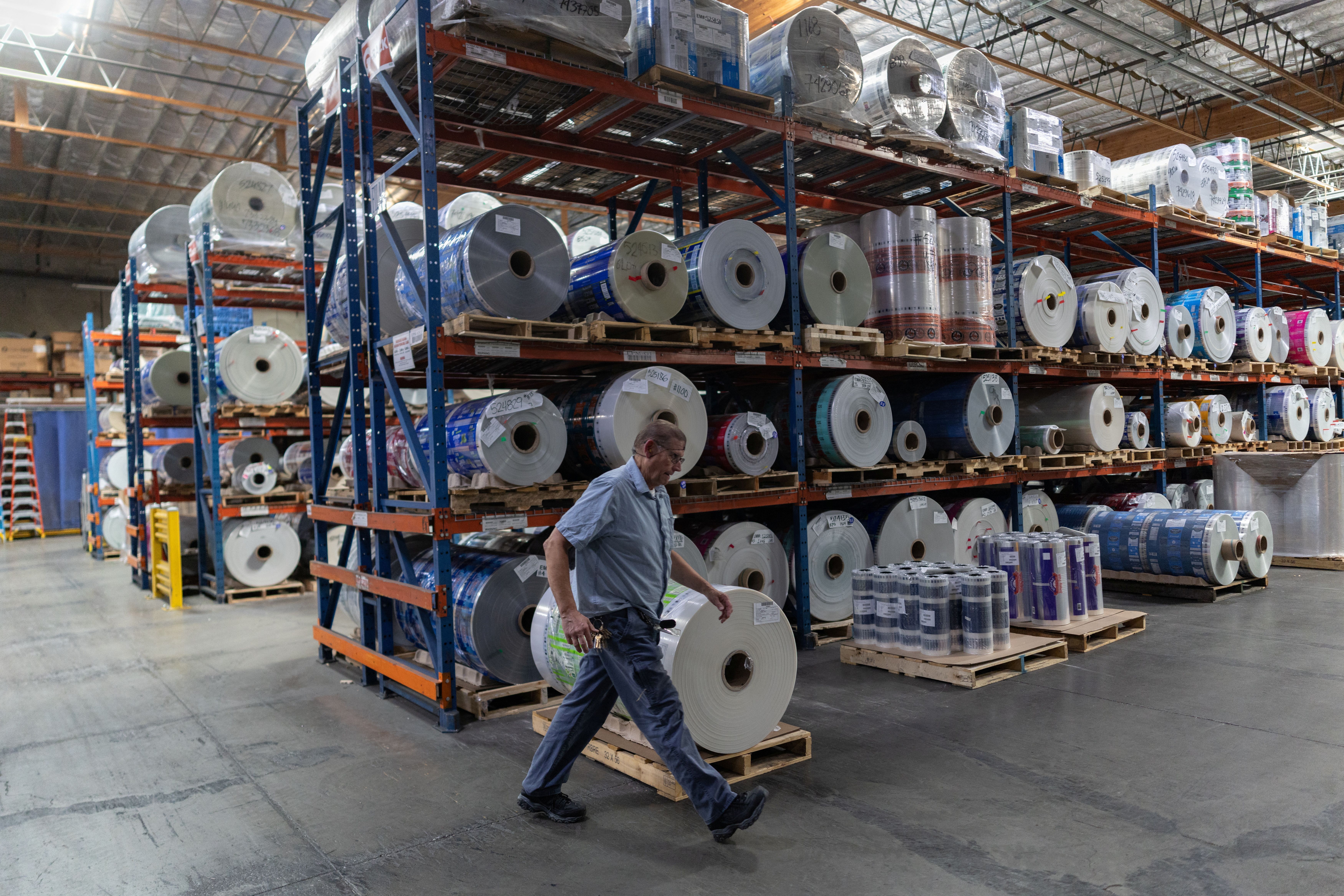 Instalações da Emerald Packaging em Union City, EUA, em 6 de abril de 2026