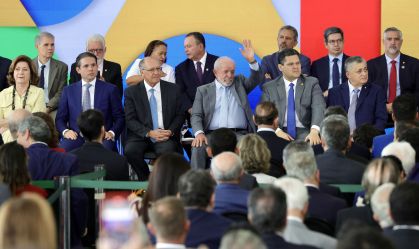 Posse do novo ministro de Relações Institucionais