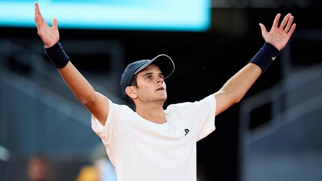 Rafael Jódar homenageia Bellingham após vencer Jesper de Jong no Madrid Open