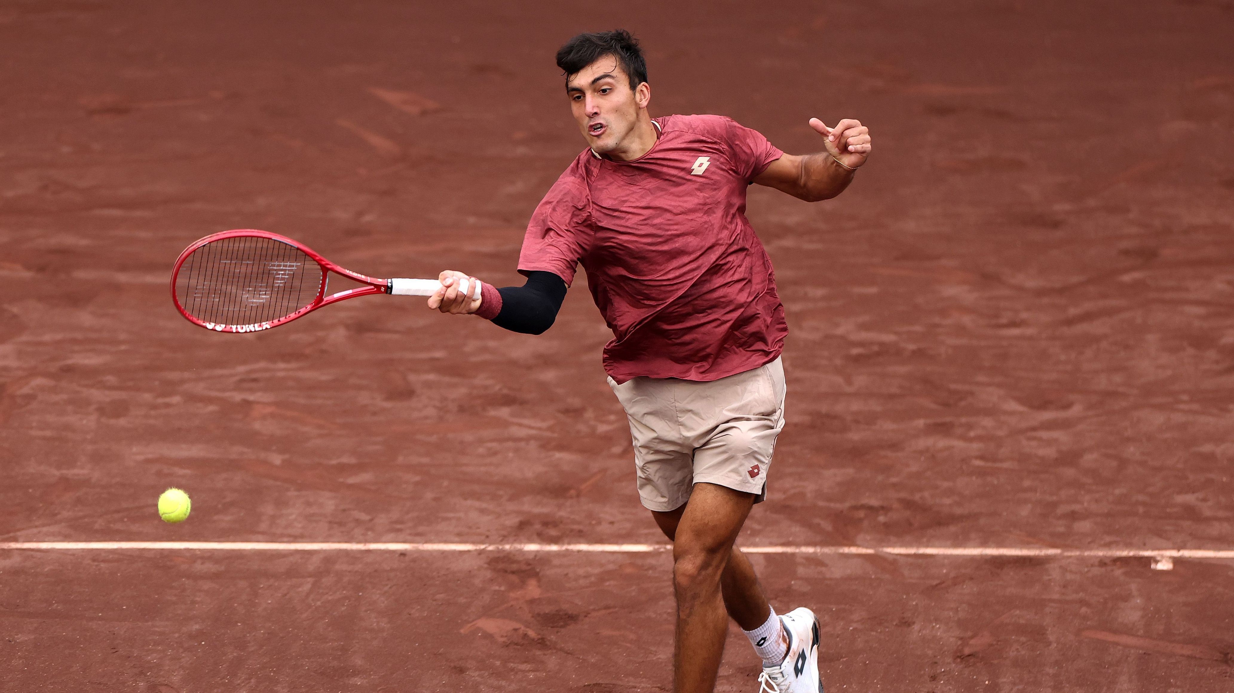 Román Burruchaga perdeu a final do ATP de Houston