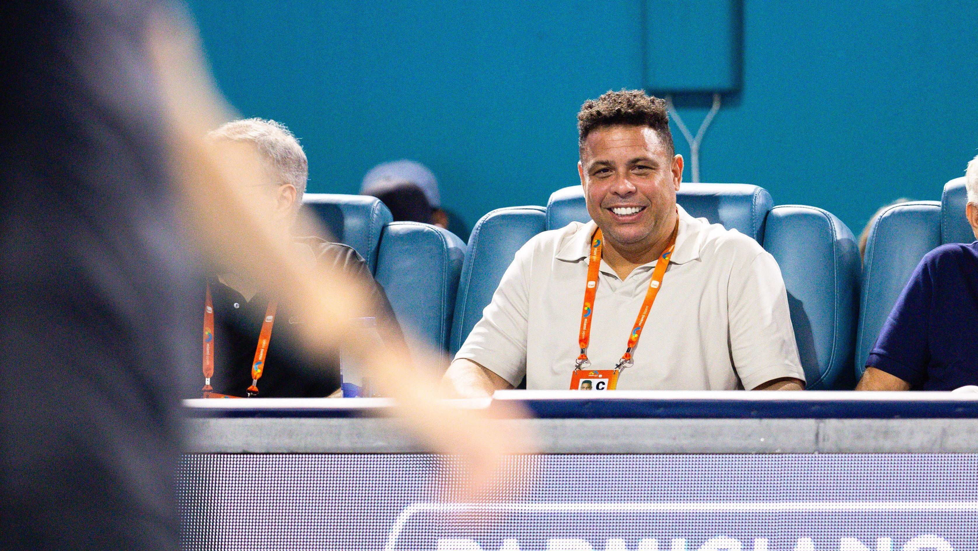Ronaldo marcou presença na última edição do Miami Open