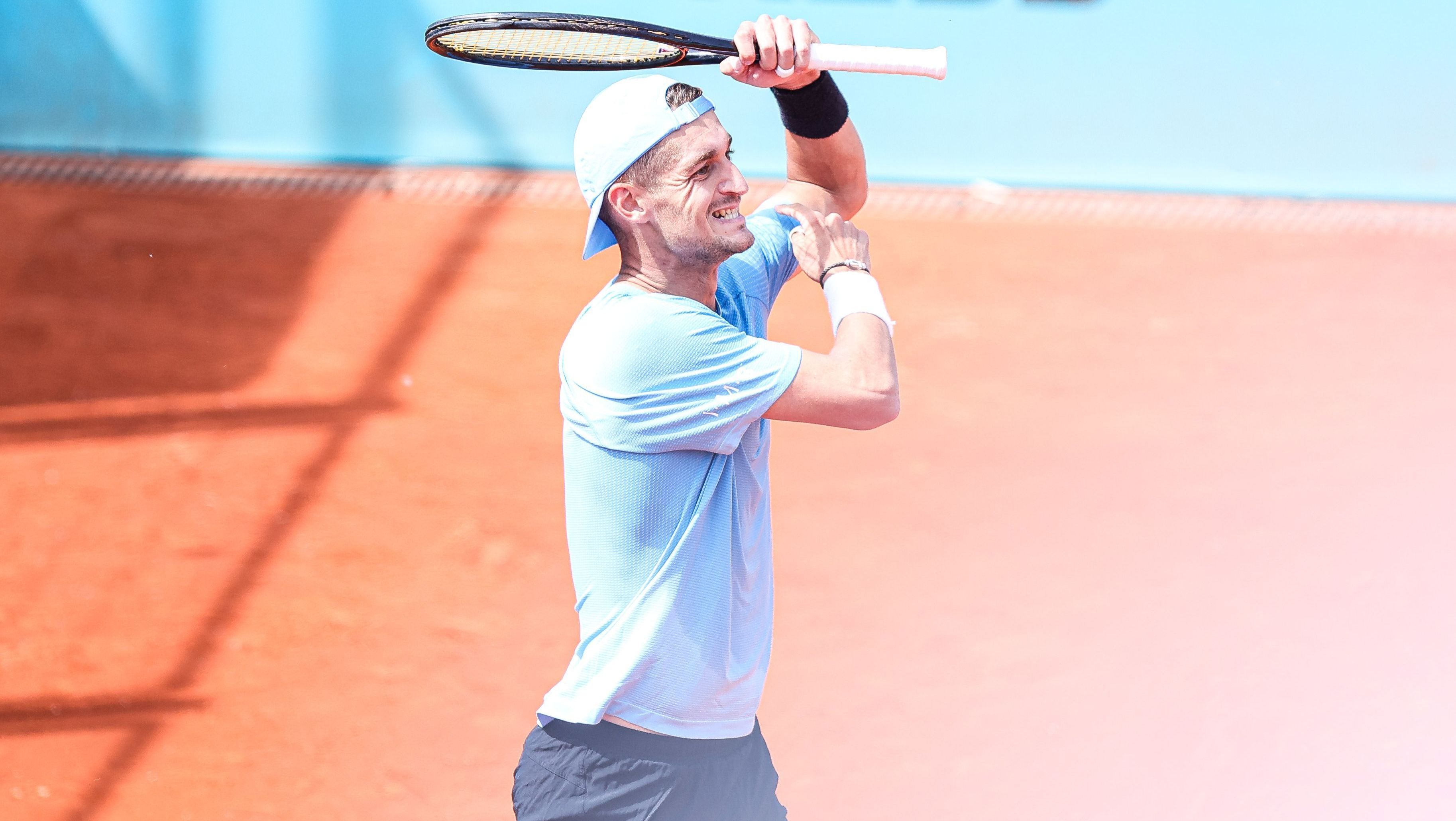 Terence Atmane comemora vitória no Madrid Open