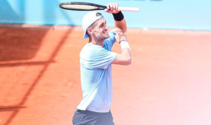 Terence Atmane comemora vitória no Madrid Open