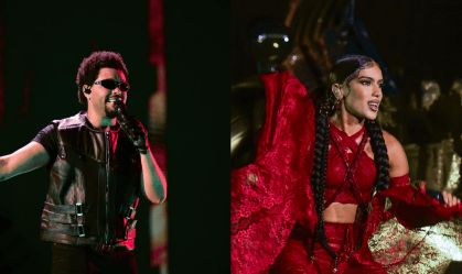 The Weeknd e Anitta cantaram juntos em um show no Engenhão, no domingo (26)
