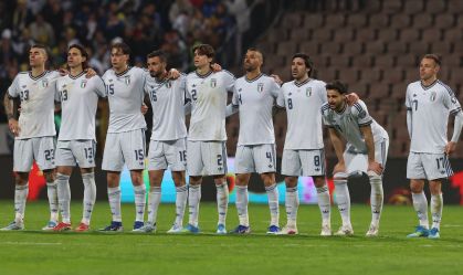 Seleção da Itália ficou fora de mais uma Copa do Mundo