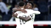 Vini Jr. e Mbappé comandam vitória do Real Madrid em LaLiga