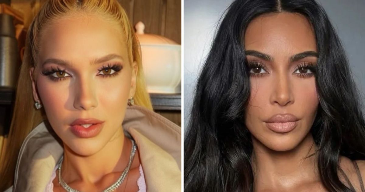 Virginia mostra mimo que Kim Kardashian mandou para ela e Vini Jr