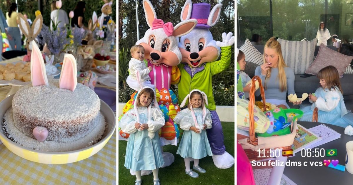 Caça aos ovos, coelho gigante e mais: veja domingo de Páscoa de Virginia