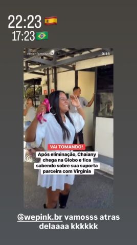 Virginia comenta vídeo de Chaiany sobre produtos da Wepink • Instagram/Virginia Fonseca