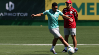 Abel é direto sobre Vitor Roque no Palmeiras: "Não está em boa forma"
