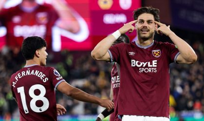 West Ham goleou o Wolverhampton por 4 a 0 pela Premier League