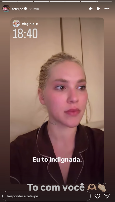 Zé Felipe apoia Virginia após fala de Luana Piovani • Instagram/Zé Felipe