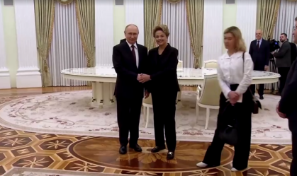 Imagem de destaque do post: Putin se reúne com Dilma para encontro sobre o Brics em Moscou