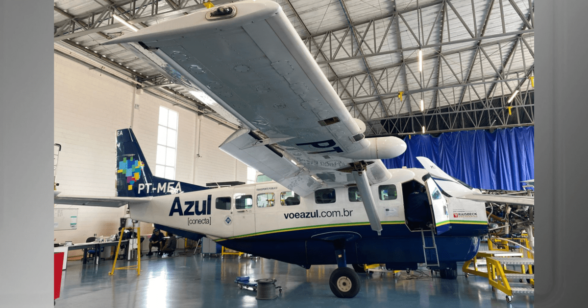 Subsidiária da Azul incorpora novo modelo de aeronave para ampliar atuação