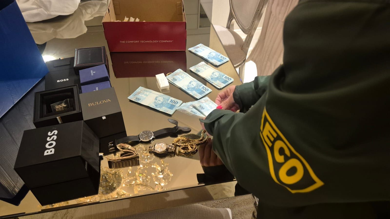 Operação foi realizado pelo Gaeco e Geac • MPSC/Reprodução