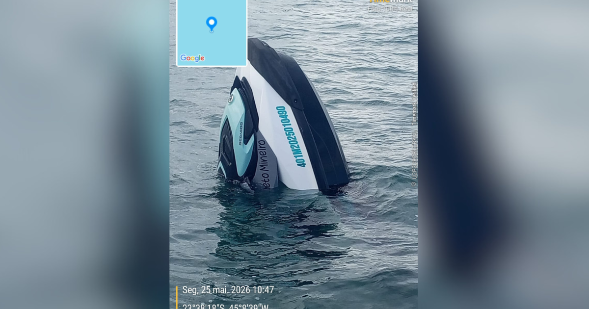 Mulher é encontrada viva dois dias após sumir em passeio de jetski em SP