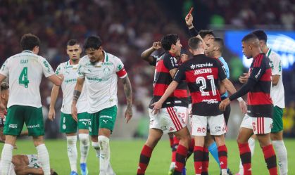 Flamengo x Palmeiras se enfrentaram no Brasileirão