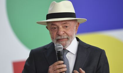 O presidente Luiz inácio Lula da Silva (PT)