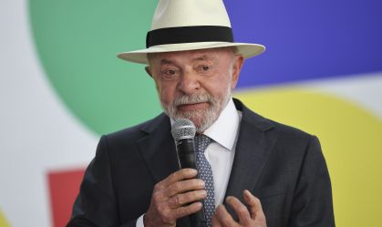 O presidente Luiz inácio Lula da Silva (PT)