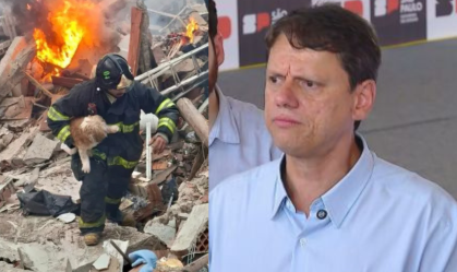 Tarcísio faz reunião com Comgás e Sabesp sobre explosão