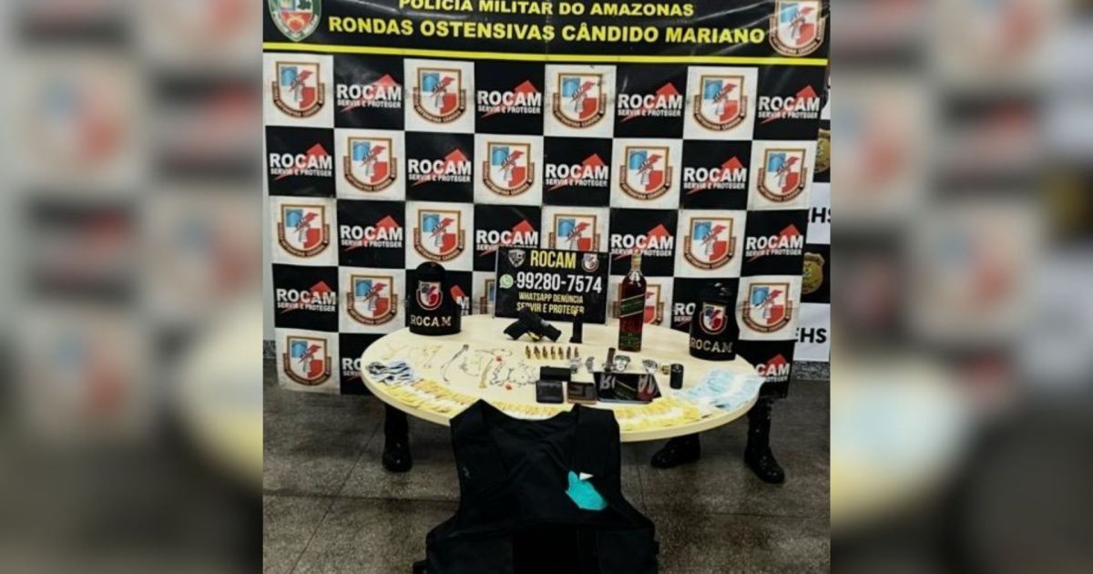 Homem com passagem por tráfico é preso por sequestrar médico em Manaus